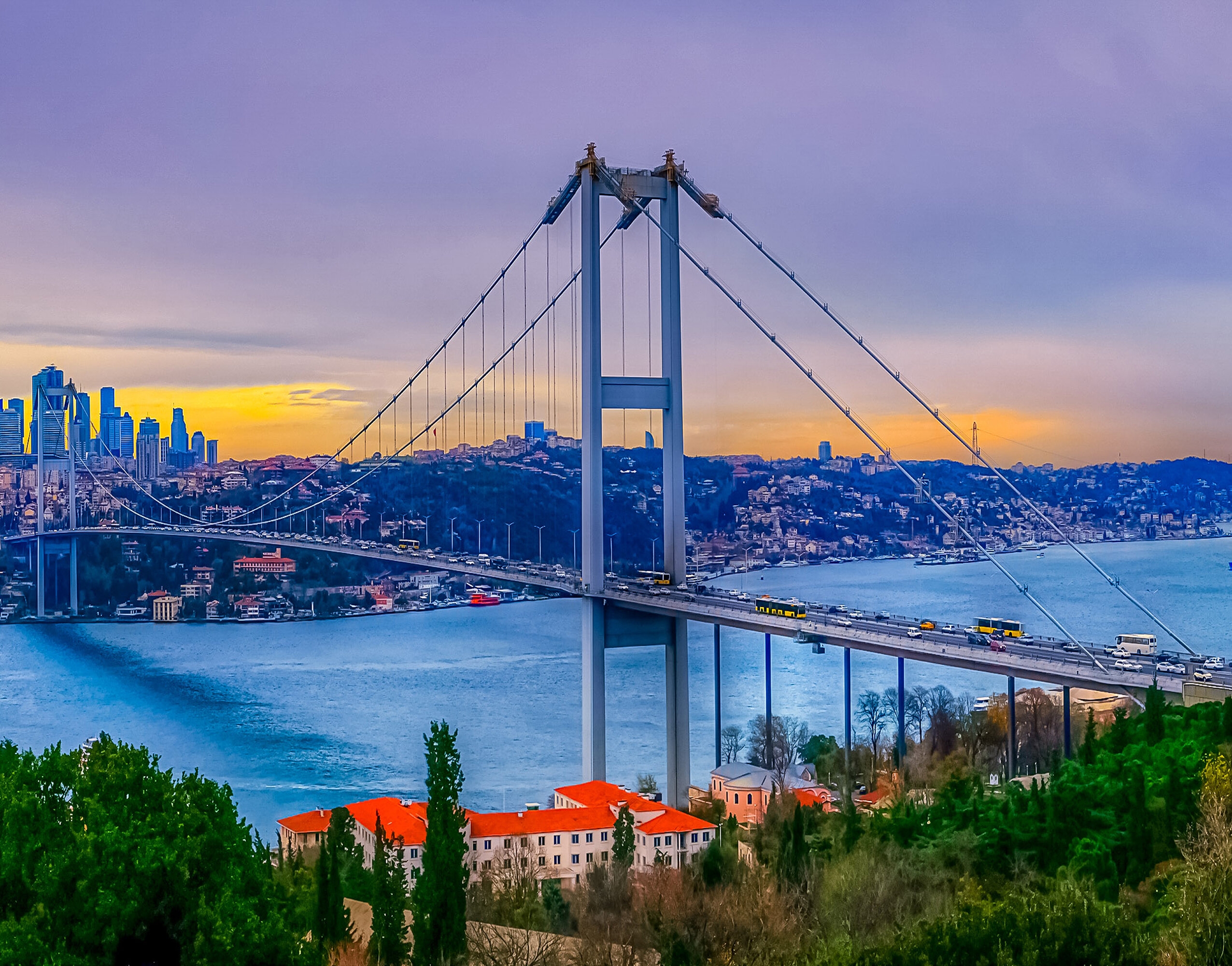 Boğaz İçi Köprüsü Duvar Kağıdı