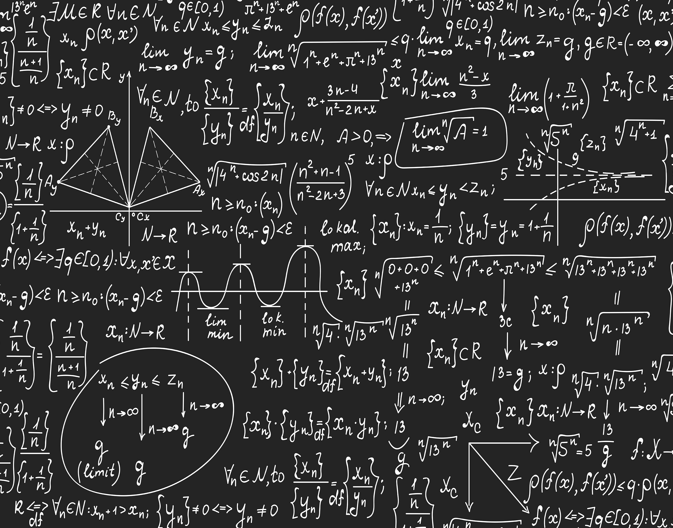 Matematik Tahtası Duvar Kağıdı