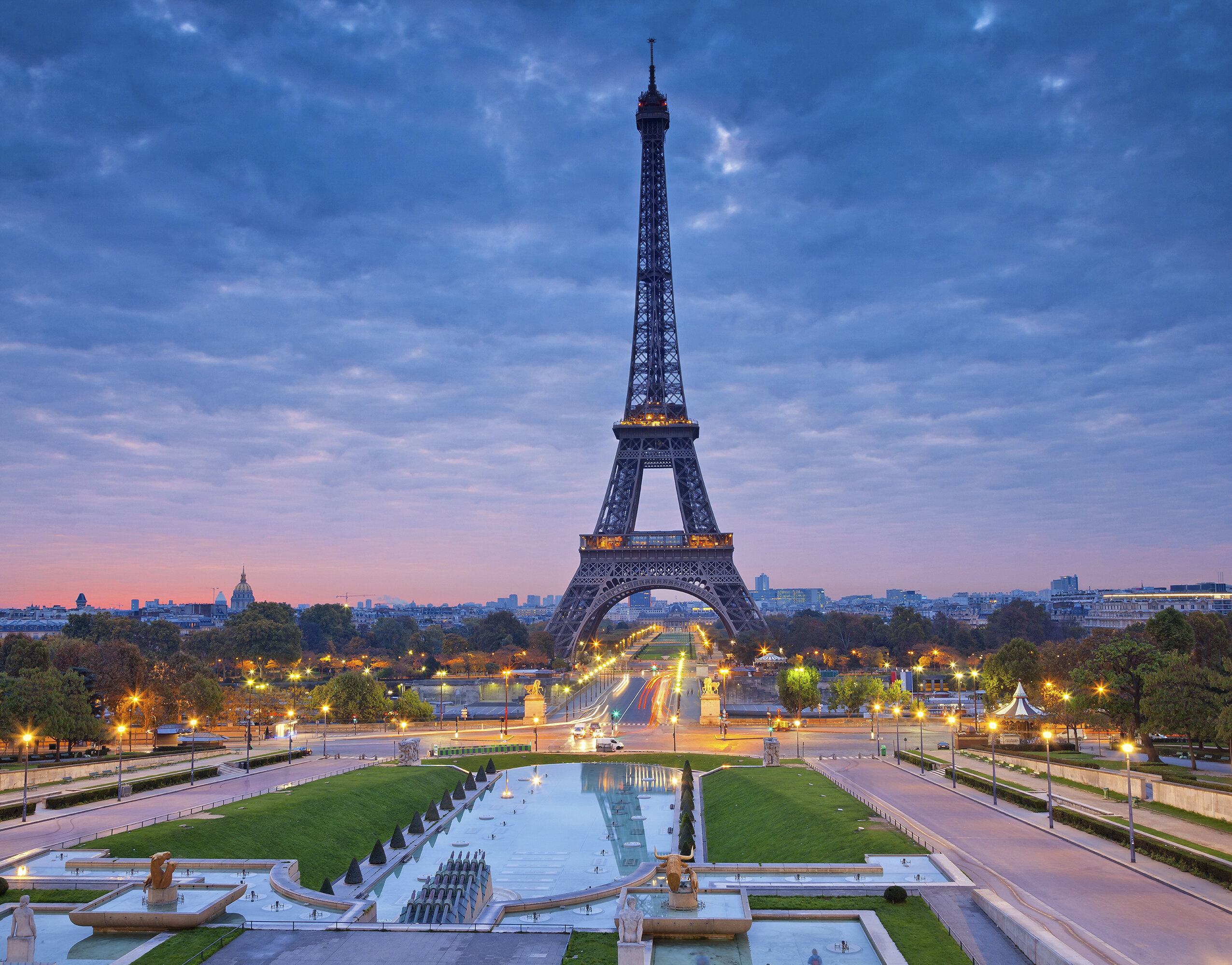 Paris Akşam Duvar Kağıdı